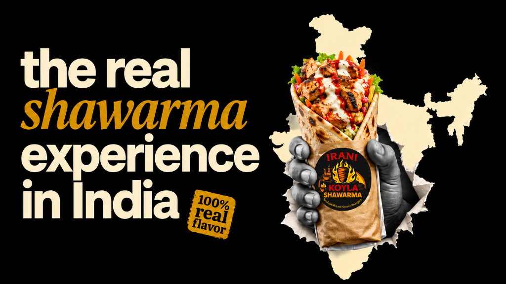 Irani Koyla Shawarma National Movement Desktop Banner