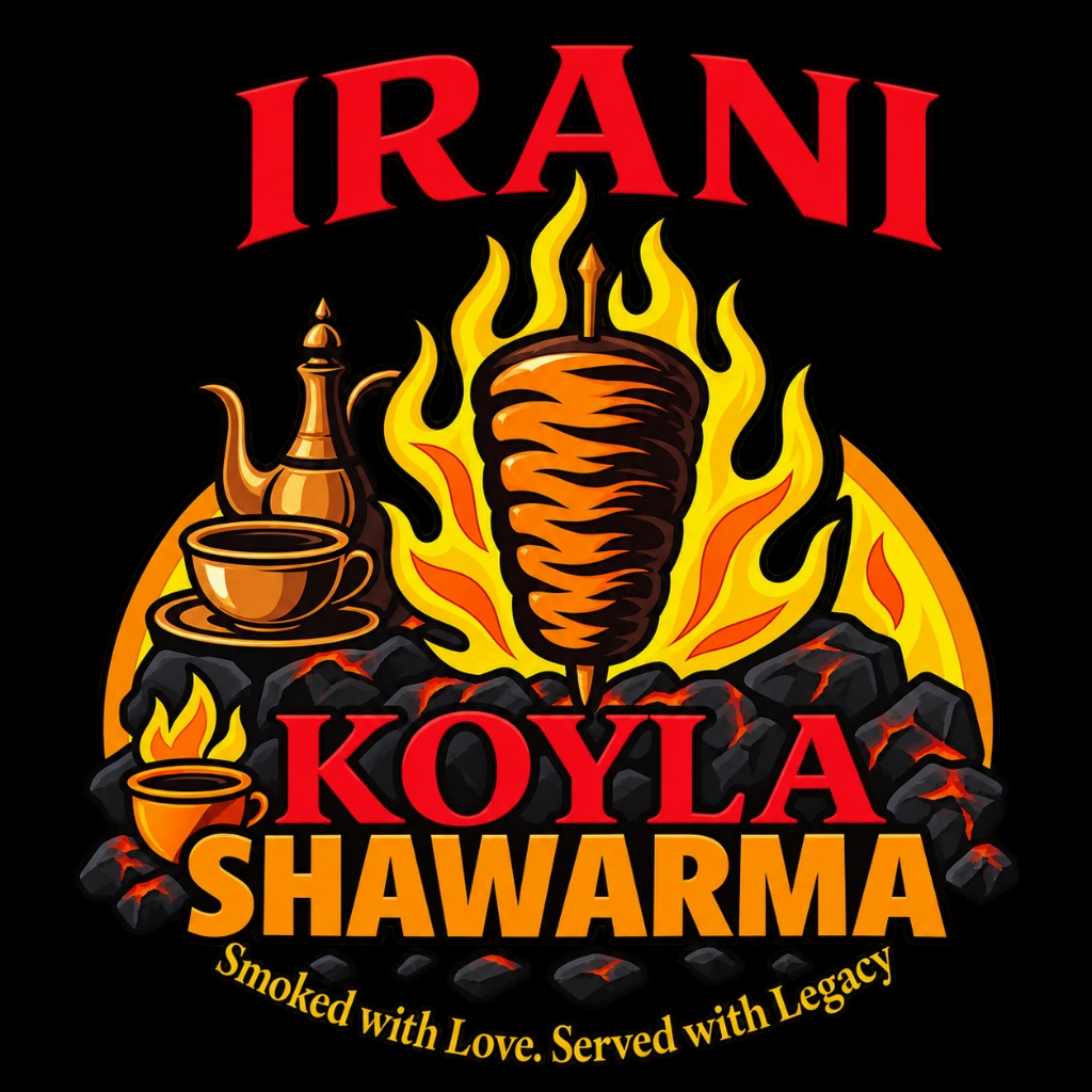 Irani Koyla Shawarma Official Logo
